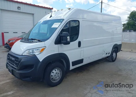 2023 Ram Promaster 2500 High Roof 159 Wb z USA, uszkodzony, nr VIN 3C6LRVDG3PE578657